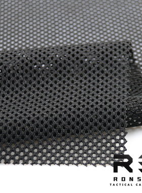戎盛CP黑色网眼布加厚加密耐磨军迷DIY网布战术户外面料鸟眼布