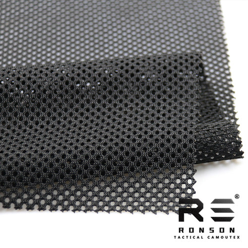 厚实黑色网眼布RONSON
