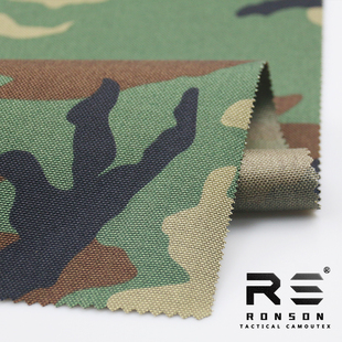 戎盛美国四丛迷彩1000D尼龙可提拉布m65战术背心防水考杜拉面料