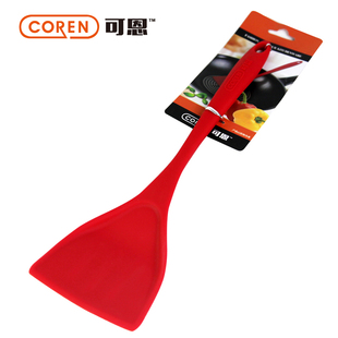 COREN可恩炒菜铲子食品级硅胶铲33cm不粘锅专用耐高温锅铲 包邮