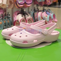 Новый продукт Crocs Classic Isabella Little Croc, противоскользящие пляжные сандалии, детская обувь 206363