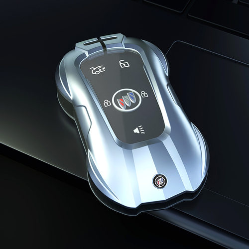 适用别克GL8钥匙套昂科拉GX昂科威君威君越凯越昂科旗微蓝6 7车壳