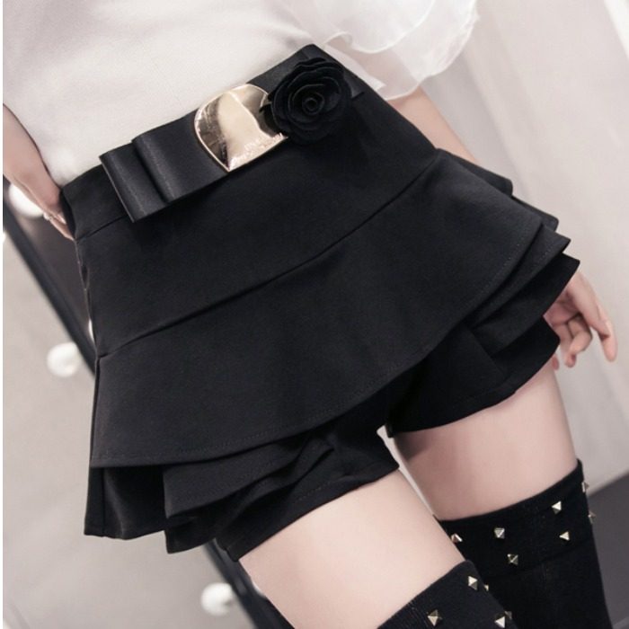 荷叶边超短裙裤防走光性感蛋糕裙百褶半身裙2021新款蓬蓬A字裤裙,女装/女士精品,半身裙,淘宝优惠券,粉丝福利购,淘宝优惠卷