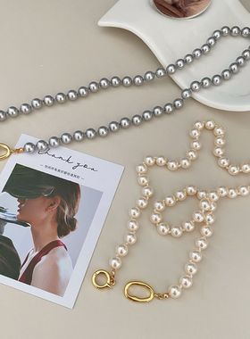 时尚珍珠项链正圆轻奢时尚百搭