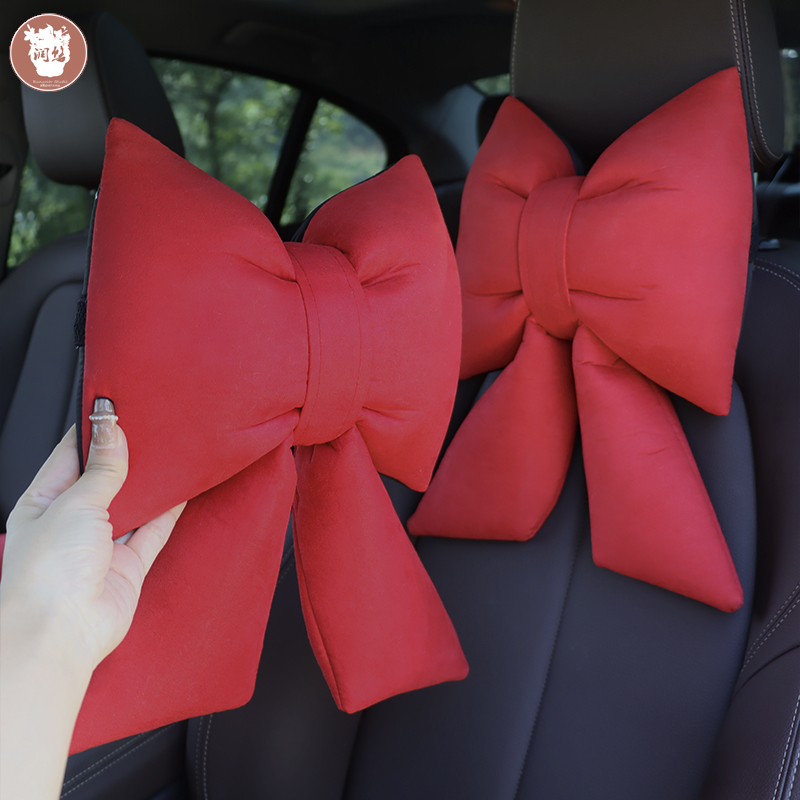 润悠枕靠套装防疲劳复古麂皮绒