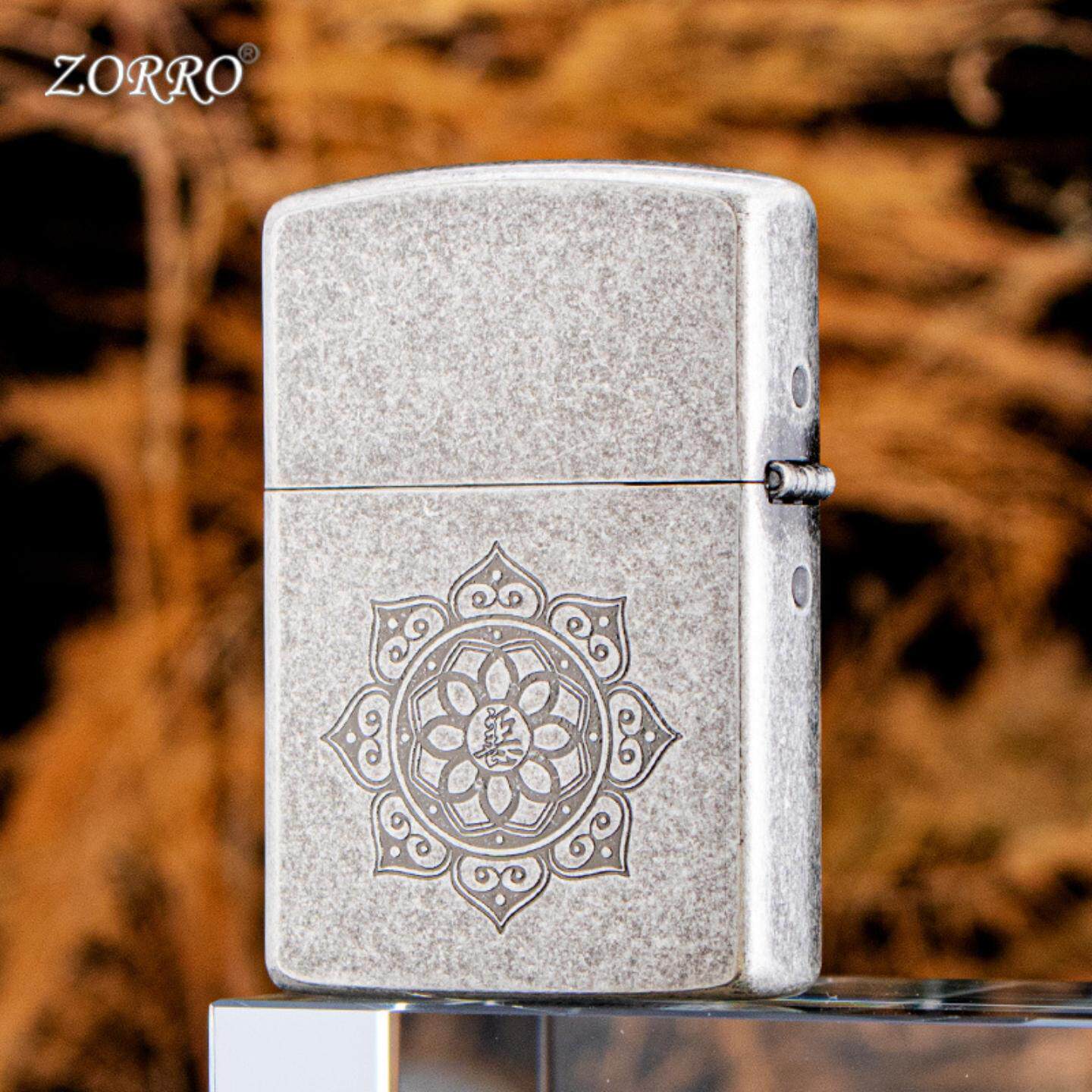 美国轻奢新款原装古银善恶一念间打火机煤油防风老式砂轮个性创意