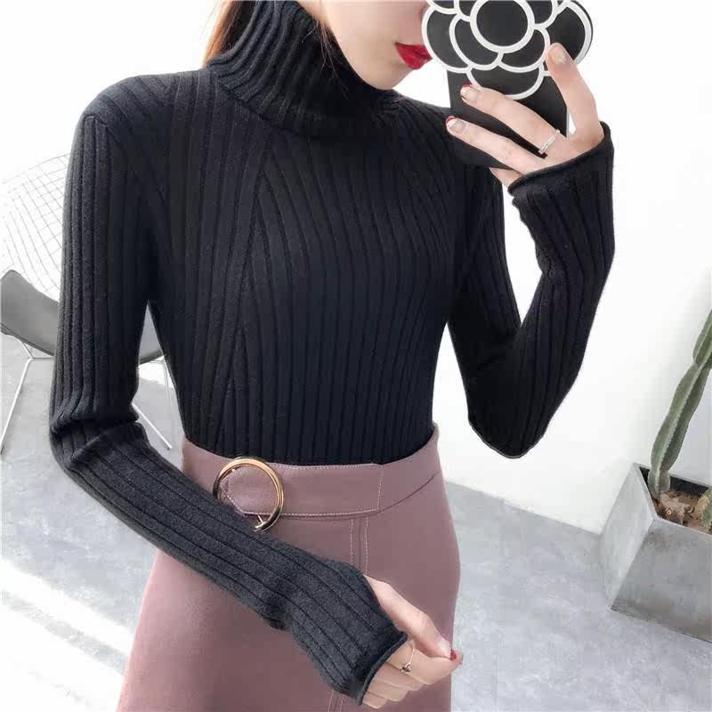 带手套的打底毛衣女超值2018新款时尚气质洋气秋冬季学生韩版大码|ruв категории Женская одежда, свитер - от Buy2taobao.com для оказания профессиональной услуги покупки агента Taobao