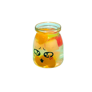 布丁杯玻璃布丁瓶带盖酸奶瓶创意可爱慕斯果冻瓶烤箱用耐高温模具