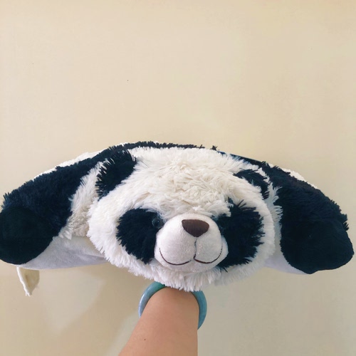 出口pillow pets熊猫折叠抱枕靠垫