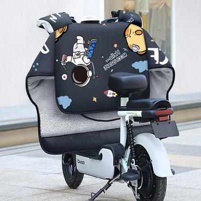 小电驴超厚小号电动车棉挡风被档风被电瓶车风挡冬季加绒加厚小型