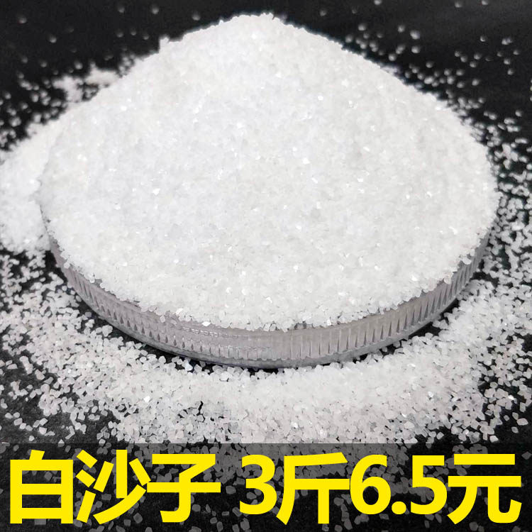 鱼缸底砂造景白沙子水族箱装饰底沙酒店垃圾桶灭烟白沙烟灰缸沙子