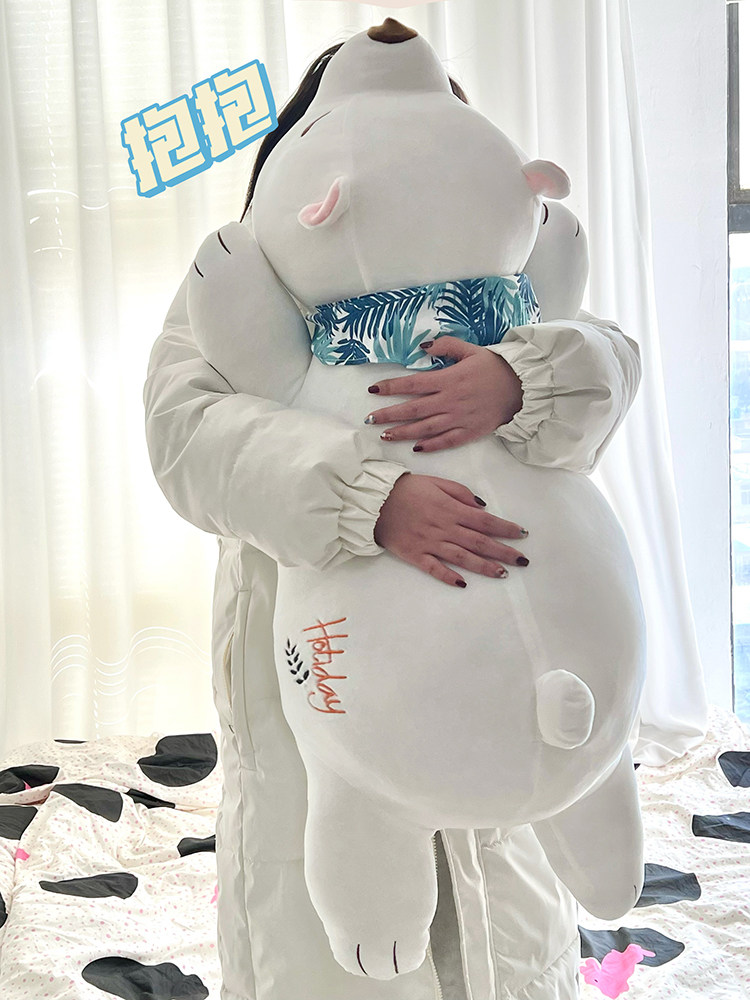 북극곰 간단한 소녀 포옹 곰 귀여운 인형 잠자는 베개 플러시 장난감 생일 선물