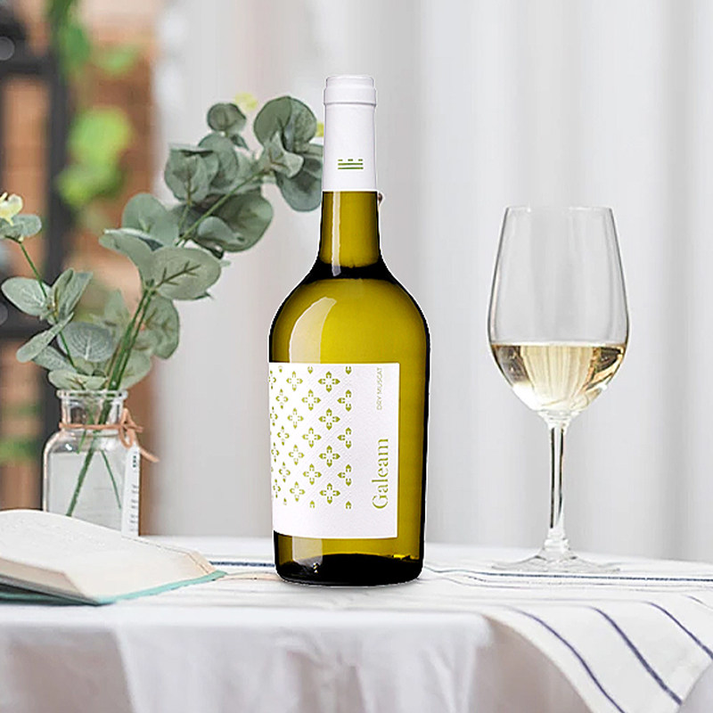 薄荷冻橘 西班牙莫维多murviedro dry muscat莫斯卡托干白葡萄酒