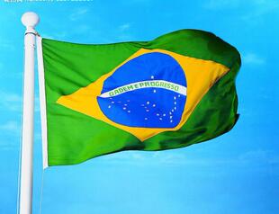 90*150cm 3*5ft 巴西国旗4号涤纶旗帜Brazil flag巴西旗帜
