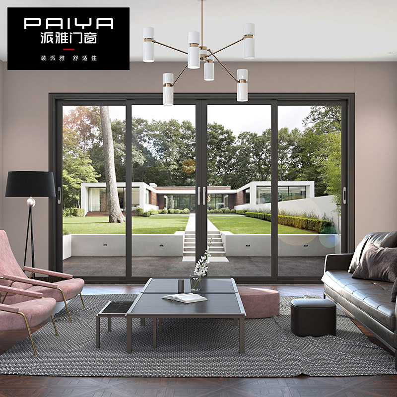 Paiya派雅门窗现代北欧二轨铝合金隔音阳台门高端定制移门|ruв категории весь дом настройки, дверь, раздвижная дверь - от Buy2taobao.com для оказания профессиональной услуги покупки агента Taobao
