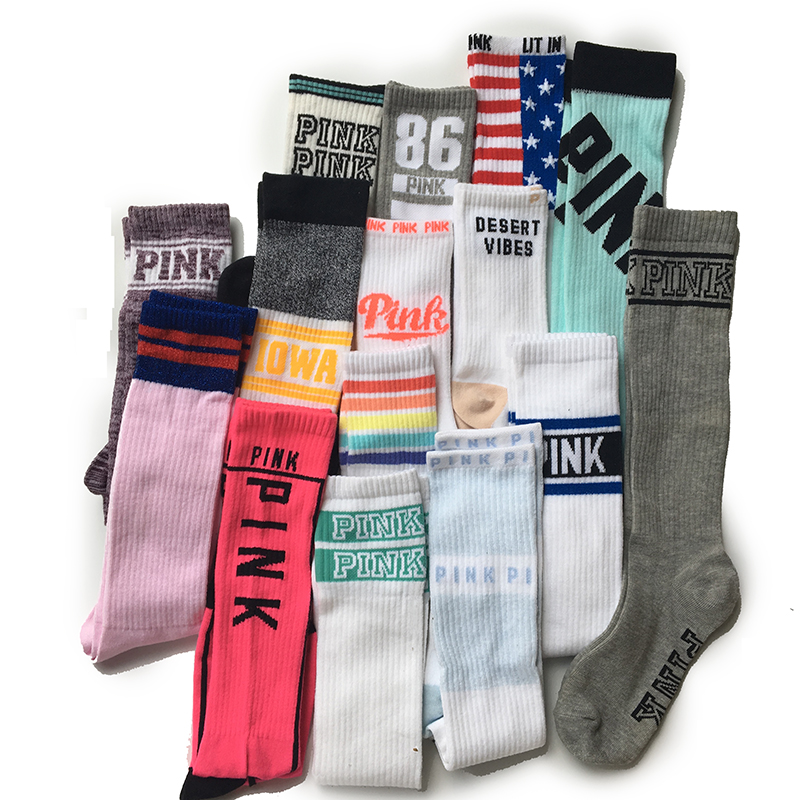 ins风运动长筒街头滑板潮中筒高学院风棉pink袜薄荷绿|ruв категории Нижнее белье, носки/рейтузы/чулки/Красивая ножка носки - от Buy2taobao.com для оказания профессиональной услуги покупки агента Taobao