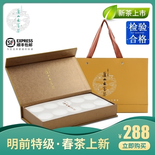 庐山云雾茶2024新茶明前特级绿茶春茶茶叶礼盒装罐装小灌茶大师作