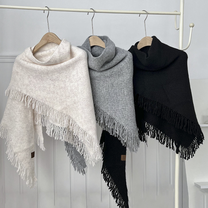 含15%羊毛大披肩秋冬保暖围巾