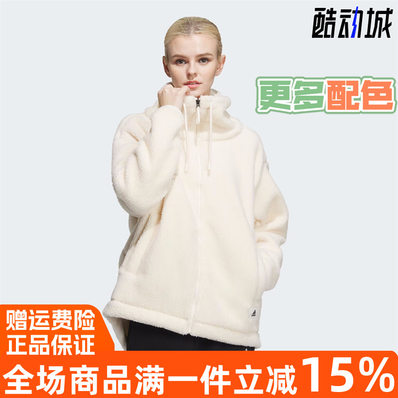 阿迪达斯休闲服加绒针织