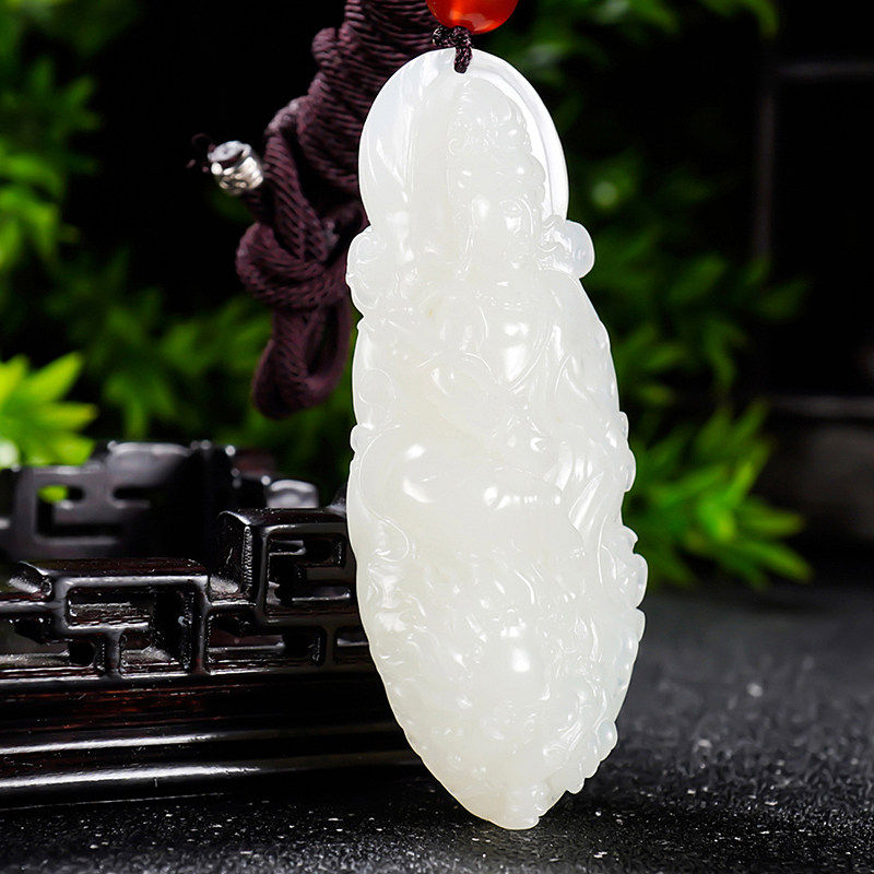 新疆大师冯立辉和田玉且末料羊脂糖玉