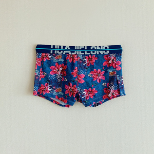 男士居家裤 植物花色男士内裤 柔软舒适透气阿罗裤 全棉内裤包邮