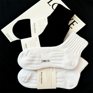 男士 运动袜高品质毛巾底加厚袜子男纯棉吸汗防臭男生短袜男中筒袜