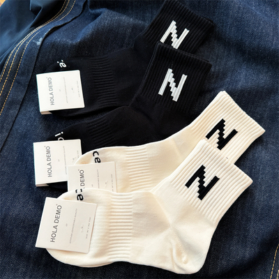 女士短袜夏季薄款白袜子女短筒袜