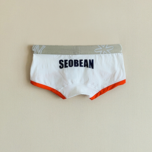 3件装男士内裤纯棉修身个性潮男低腰性感平角内裤舒适透气四角裤