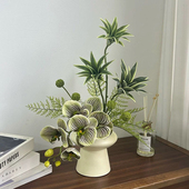 轻奢仿真花高端摆件花束家居酒店桌面软装 仿真花客厅摆设