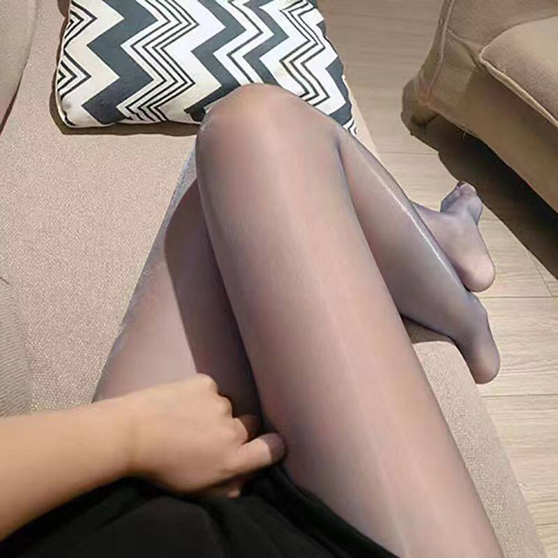 极光丝袜女8D性感油亮无痕丝滑高腰一线闭档马油袜连裤袜薄