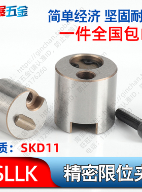 注塑料模具德国STRACK标准行位固定器滑块限位夹SLLK-16/SLLK-20