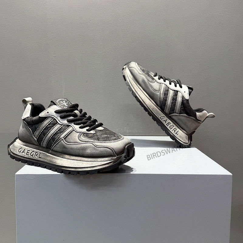 阿甘2026春夏新款秋冬季运动休闲鞋潮流厚底做旧复古老爹鞋男,运动鞋new,其它运动鞋,淘宝优惠券,粉丝福利购,淘宝优惠卷