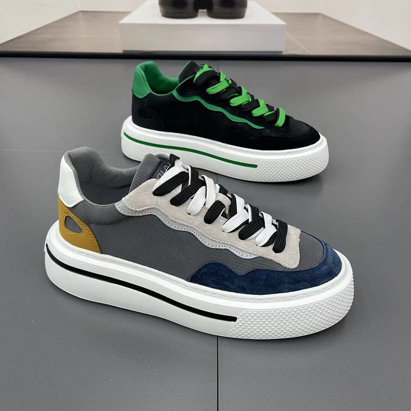 男鞋新款2026秋季厚底老爹鞋轻便板鞋潮鞋男士运动百搭休闲鞋,运动鞋new,运动休闲鞋,淘宝优惠券,粉丝福利购,淘宝优惠卷