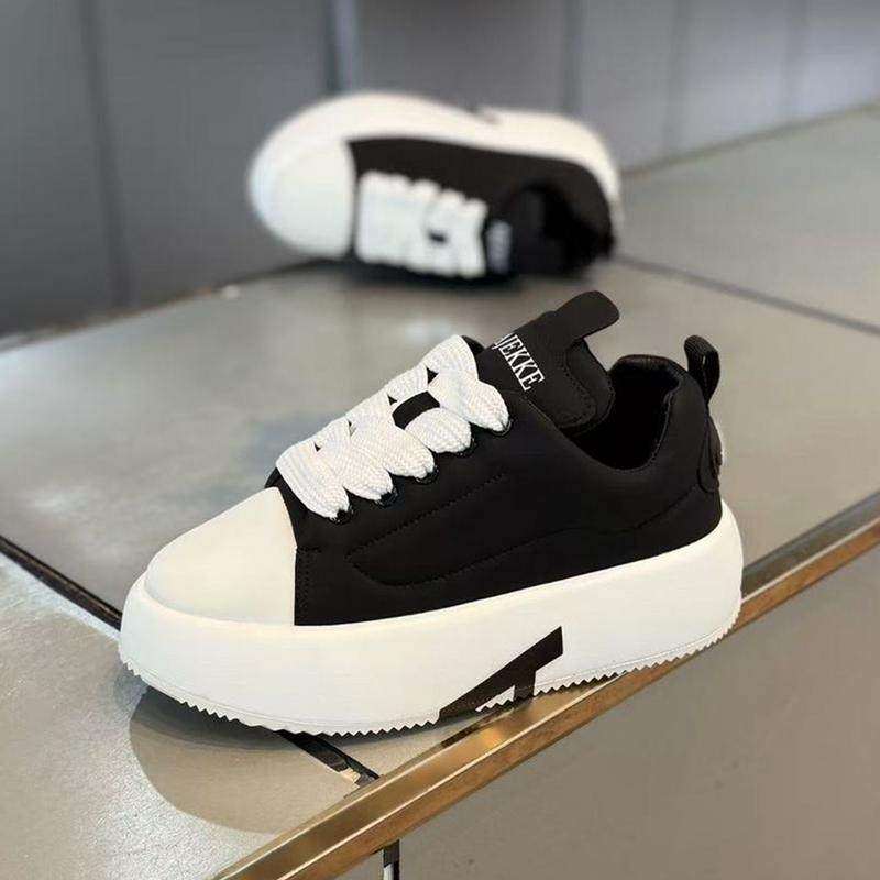 秋季男鞋2026新款面包鞋厚底纯色爆款小白鞋老爹鞋时尚休闲鞋,运动鞋new,其它运动鞋,淘宝优惠券,粉丝福利购,淘宝优惠卷