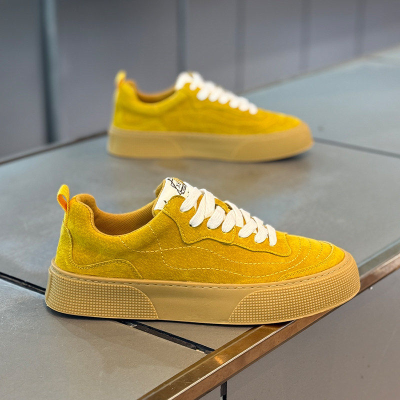 欧洲站潮牌男鞋2026秋季新款时尚潮流百搭休闲鞋韩版轻便软底男鞋,流行男鞋,休闲板鞋,淘宝优惠券,粉丝福利购,淘宝优惠卷