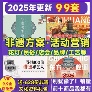2025非遗文化活动方案例文创文旅民俗庙会品牌营销策划案PPT模板