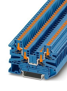 菲尼克斯-组合式直通端子 - PTV 25-QUATTRO BU - 1079006