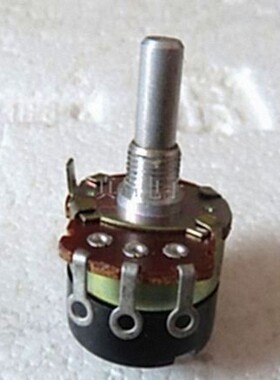 B250K日本进口TK 调光 调速带开关电位器 柄长20MMX6 圆柄