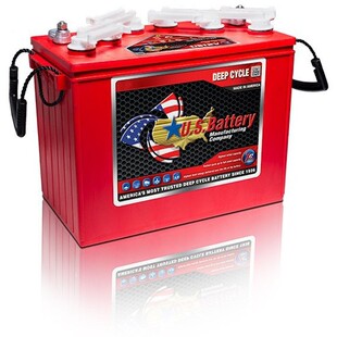 高尔夫球车 美国US蓄电池 动力电池 6V255AH再生能源 XC2 250