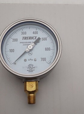 TRERICE 压力表700系列 700B4002LB 700KPA
