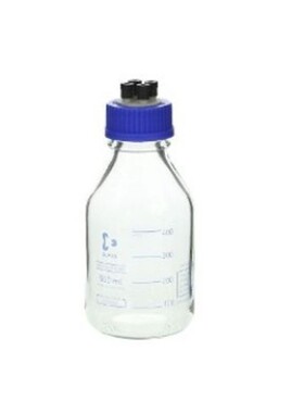 DURAN/DWK HPLC螺口瓶 带4通瓶盖 500mL 61-4412-21 017270-500A