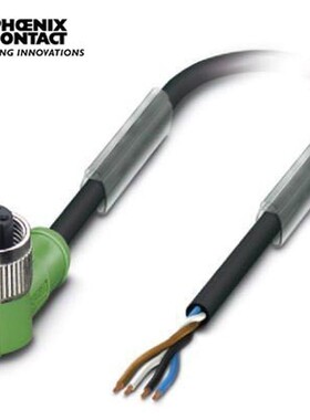 菲尼克斯传感器/执行器电缆SAC-4P- 50-PUR/M12FR-1668247