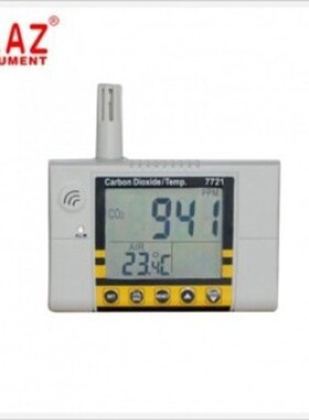 AZ7721壁挂型二氧化碳测试仪 衡欣牌AZ7721二氧化碳侦测测量计