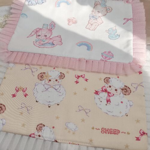 手帐原创花边余白书衣