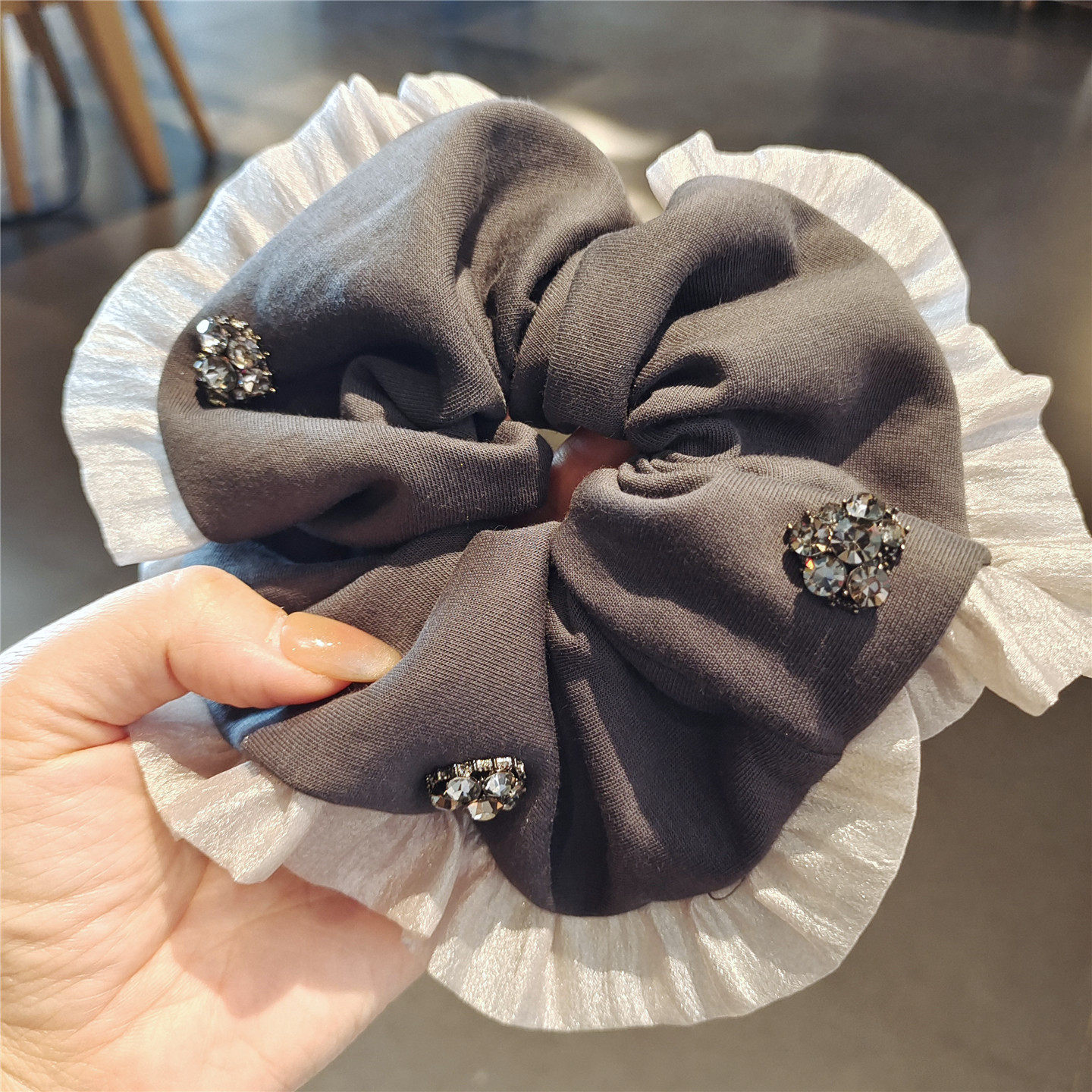 新款韩版高级感水钻发圈女扎头发皮筋高弹力头绳马尾发饰头花发饰,饰品/流行首饰/时尚饰品新,发饰,淘宝优惠券,粉丝福利购,淘宝优惠卷