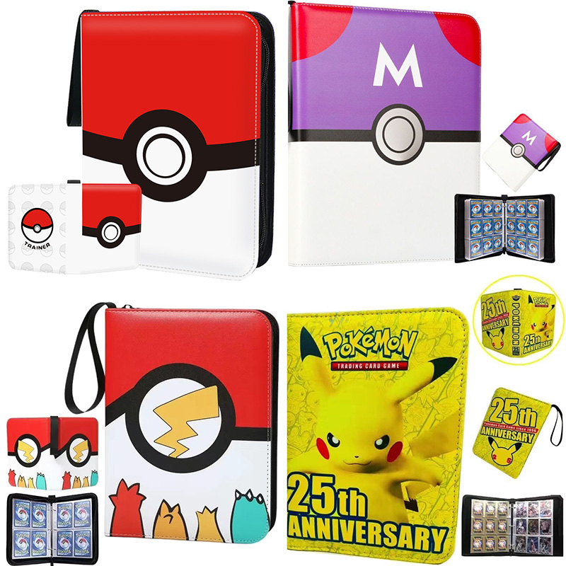 宝可梦卡册加傲乐正版活页收藏册伊布PTCG卡册pokemon拉链收纳册