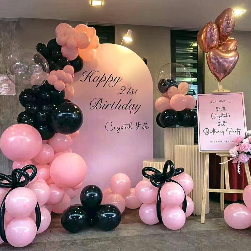 18岁生日场景布置装饰背景墙kt板