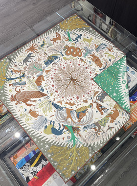 秋冬季真丝丝巾女高品质双面重磅斜纹88cm方巾桑蚕丝围巾披肩