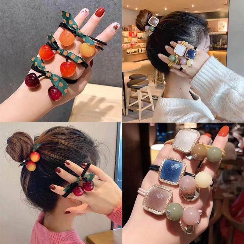 橡皮筋成人头饰发饰橡皮筋