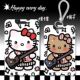 Hellokitty学生滑盖卡套饭卡公交卡身份证件保护套门禁校园卡收纳